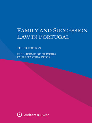 cover image of Family and Succession Law in Portugal